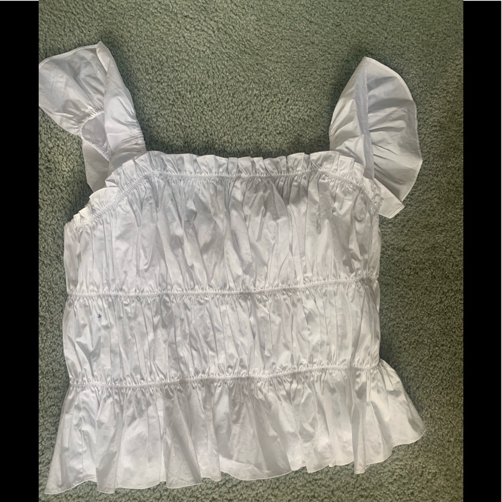 Ruffled top